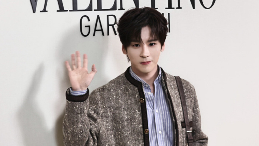 魏哲鸣赵佳丽亮相成都出席活动 魏哲鸣分享新剧动态