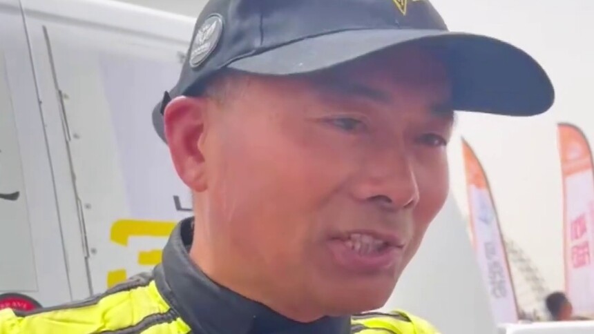 四冠王韩魏评价环塔赛道有难度“SS2这个赛段很好，敬畏这片沙漠”