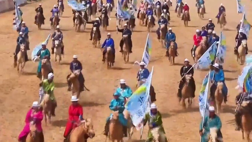 内蒙古第二届蒙古马超级联赛开赛