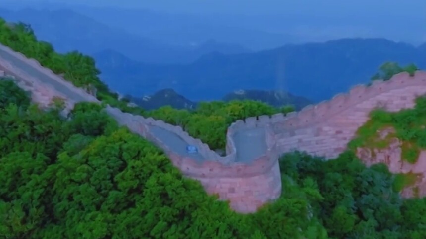 秀我中国｜北京延庆：夏日晚霞映长城