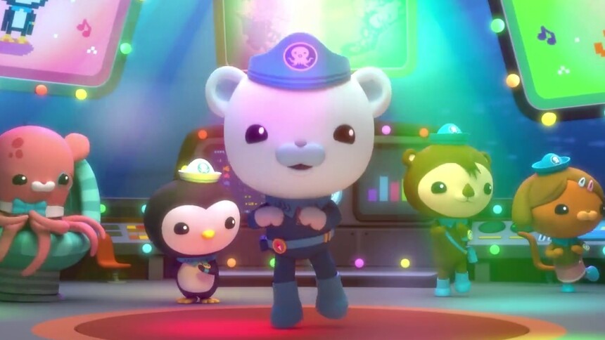 巴克队长在章鱼堡内举行舞会