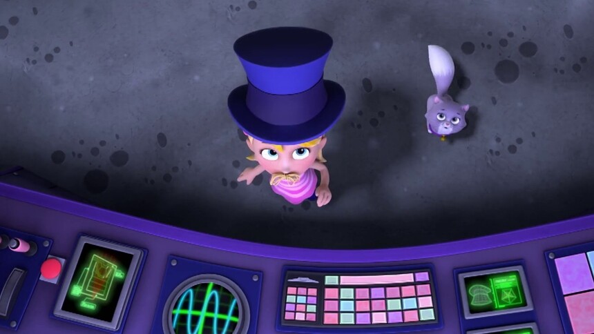 凯蒂模仿韩丁纳被系统识破 利用意大利面做胡须“蒙混过关”