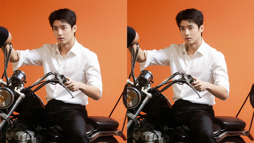 陈靖可《紫色大丽花》新造型路透 随性不羁魅力十足