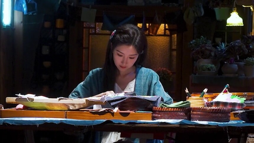 衮月亮刺绣技能拉满