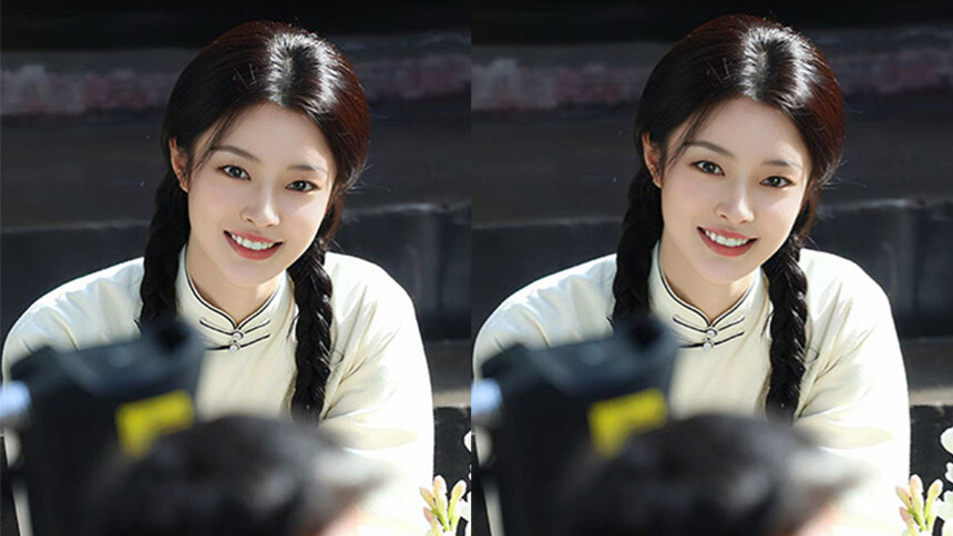 徐若晗《玉簟秋》新造型路透 清新灵动气质超绝