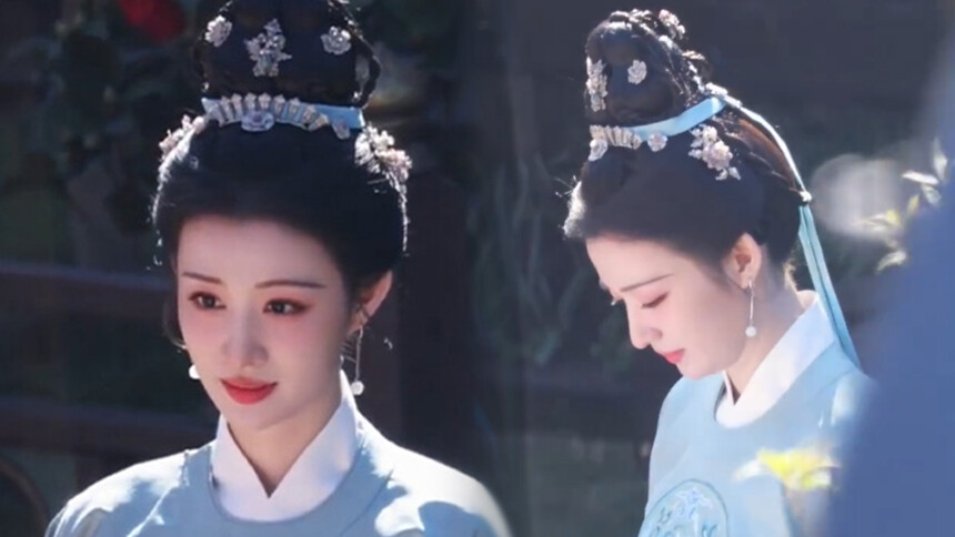 王楚然《明月录》曝新路透 女官造型温婉大气