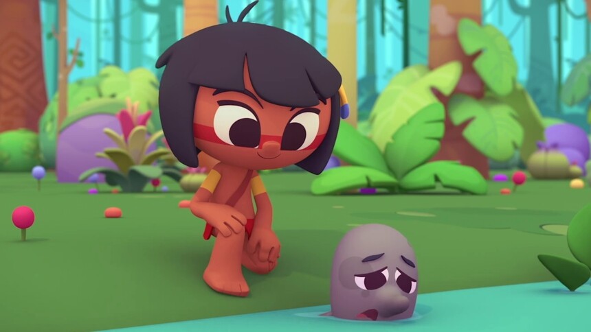 泰娜鼓励贝托是天生的水手不要害怕失败