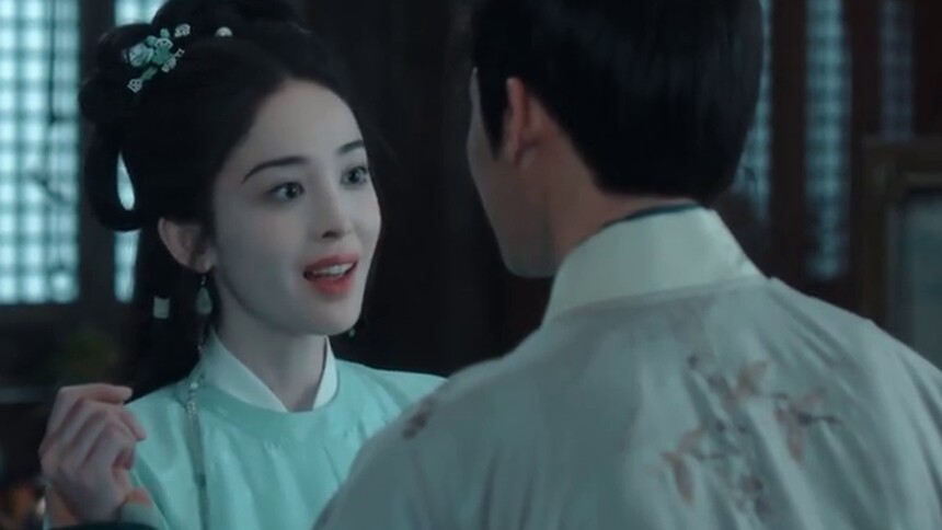 陆江来荣善宝深情拥吻