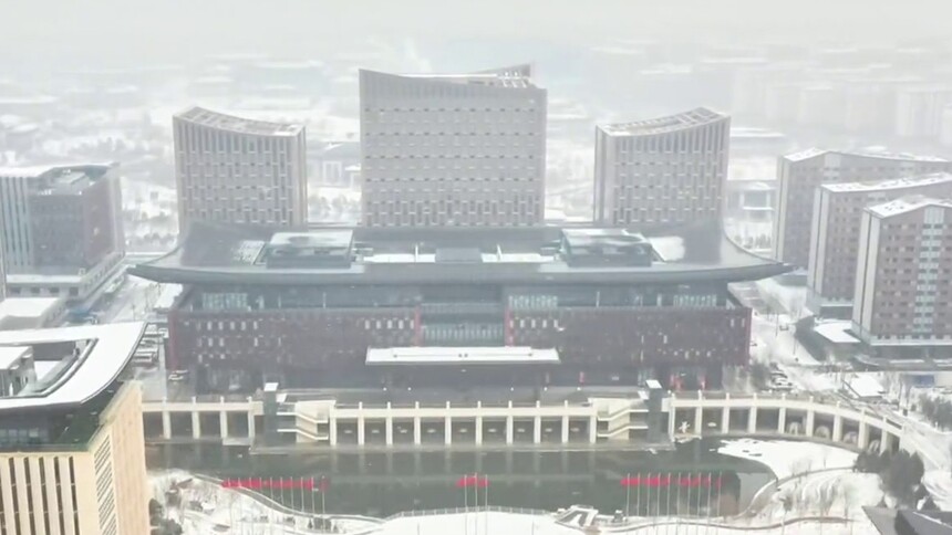 雄安新区：积极应对降雪 保障安全畅通