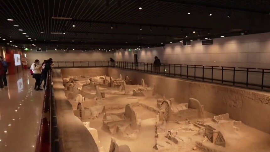 走近东周天子车马坑——“天子驾六” 感受周王威仪