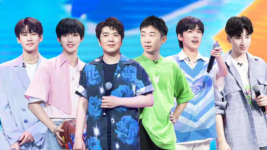 快乐大本营20171111期吴尊杜江上演父子秀tf家族首秀元气满满正能量爆