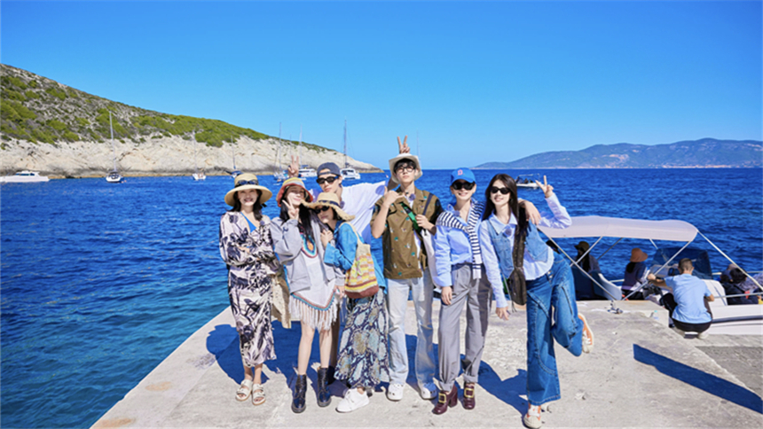 北斗七行沿海浪漫追日出