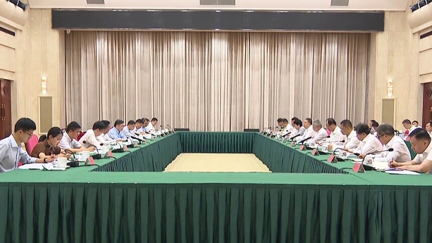 树立和践行正确政绩观学习教育中央第九指导组进驻湖南见面会召开