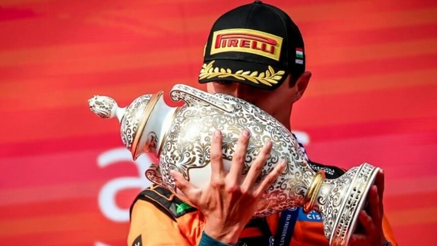 F1匈牙利大奖赛：诺里斯取赛季首胜