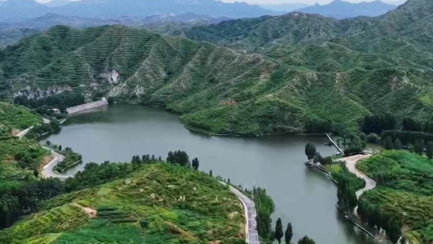 千城百县看中国｜河北曲阳：鹭影映碧水 生态绘新卷