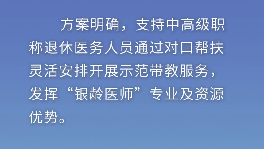 新华社消息｜五部门发文支持三级医院进一步对口帮扶县级医院