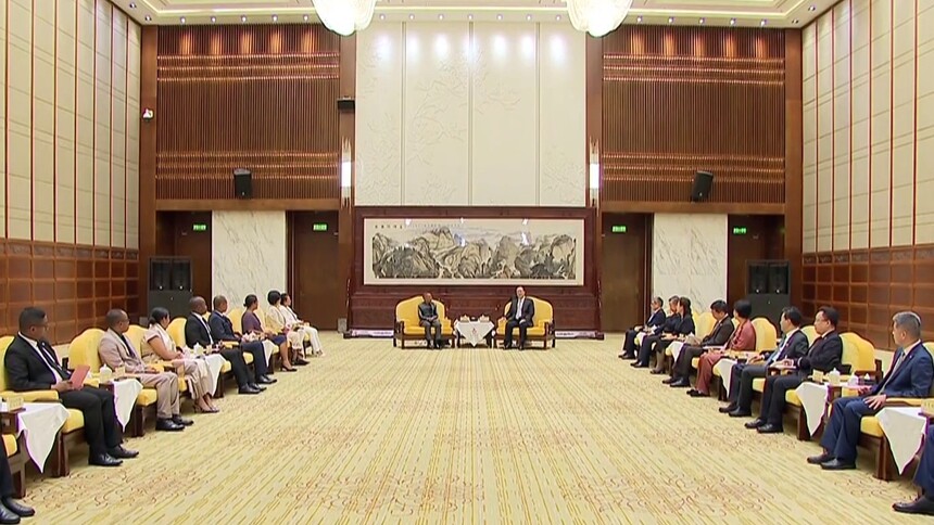 稻种搭桥连湘非 合作共赢谱新篇 毛伟明会见马达加斯加总理