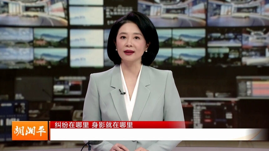 胡湘平：纠纷在哪里 身影就在哪里